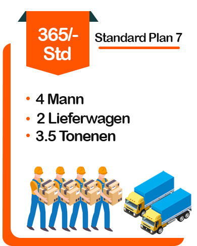 Umzug Pricing Plan 7